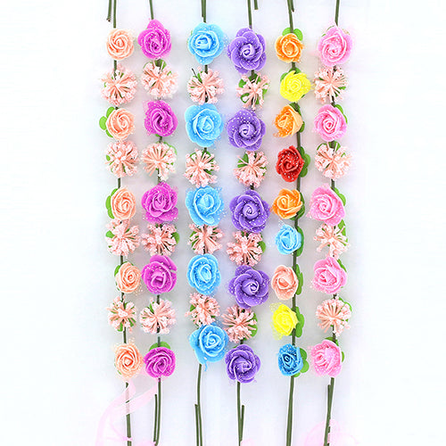 Flower Headband Wreath Headdress Garland Wedding Bridal Hair Accessories
