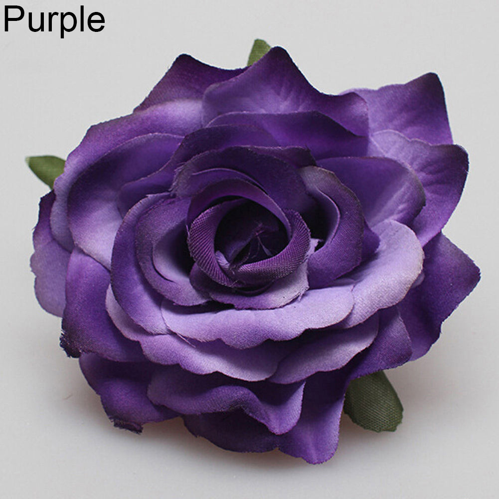 Rose Flower Hairpin Brooch Wedding Bridal Bridesmaid Party Accessories Hair Clip