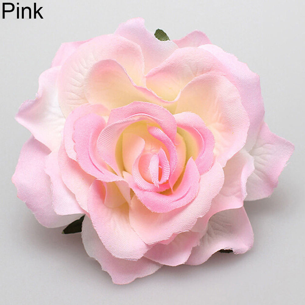 Rose Flower Hairpin Brooch Wedding Bridal Bridesmaid Party Accessories Hair Clip