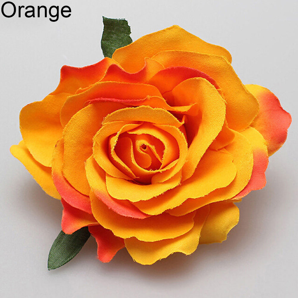 Rose Flower Hairpin Brooch Wedding Bridal Bridesmaid Party Accessories Hair Clip