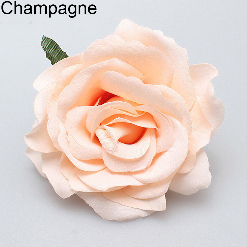 Rose Flower Hairpin Brooch Wedding Bridal Bridesmaid Party Accessories Hair Clip