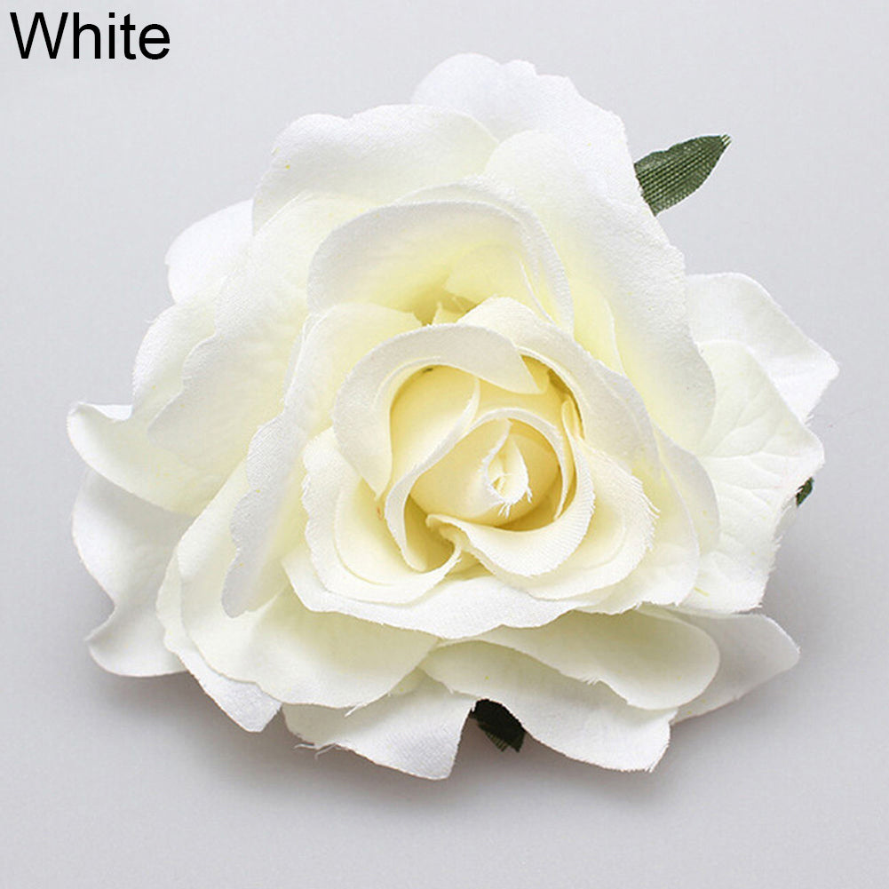 Rose Flower Hairpin Brooch Wedding Bridal Bridesmaid Party Accessories Hair Clip