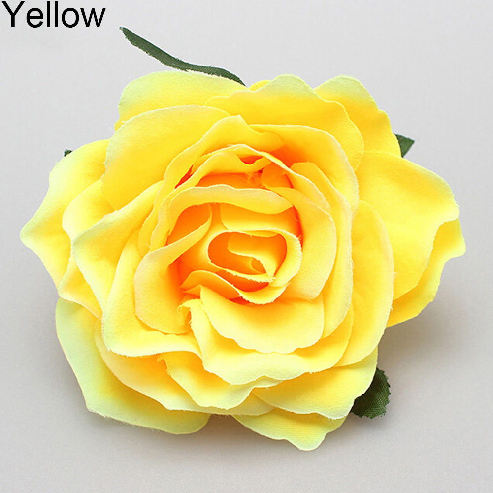 Rose Flower Hairpin Brooch Wedding Bridal Bridesmaid Party Accessories Hair Clip