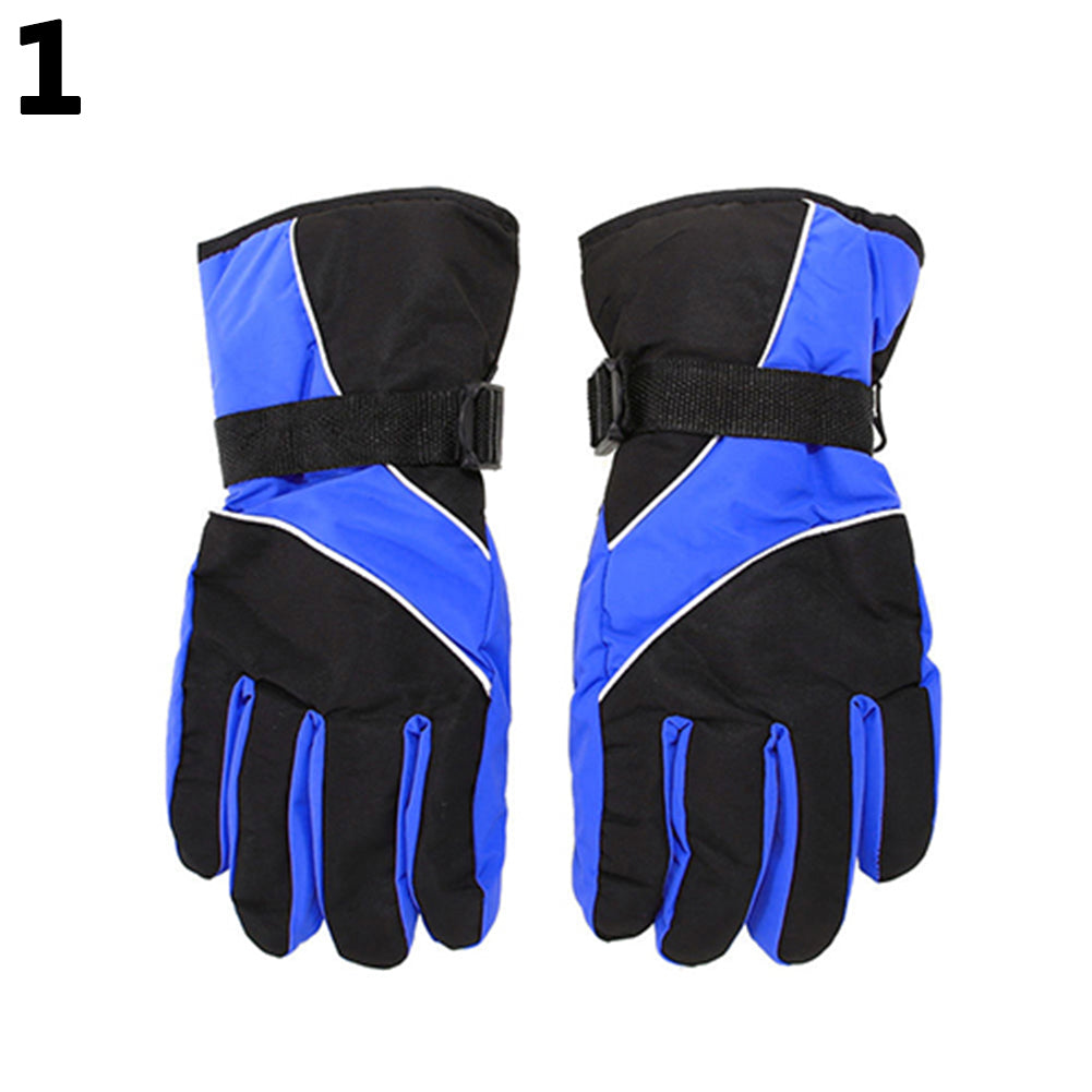 Men Winter Warm Snow Motorcycle Snowmobile Snowboard Ski Anti-Slip Gloves
