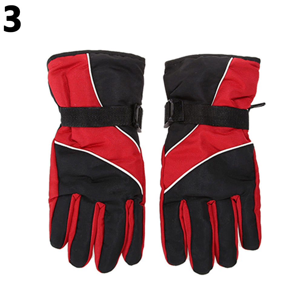 Men Winter Warm Snow Motorcycle Snowmobile Snowboard Ski Anti-Slip Gloves