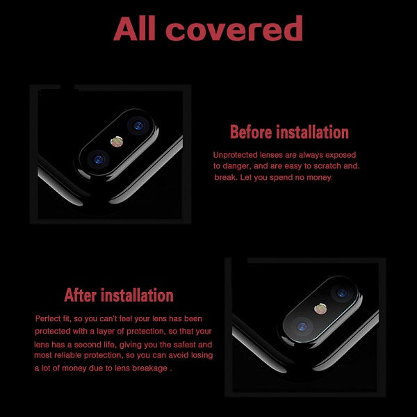 9H 2.5D Anti-Shatter Back Camera Lens Film For Xiaomi Redmi Cell Phone Camera Protectors