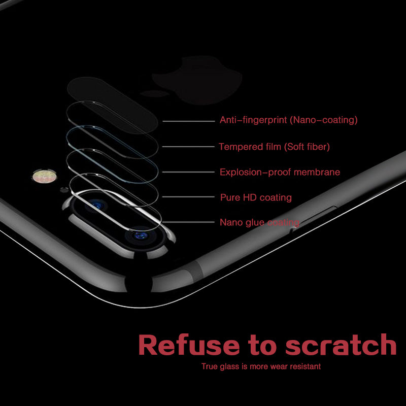 9H 2.5D Anti-Shatter Back Camera Lens Film For Xiaomi Redmi Cell Phone Camera Protectors