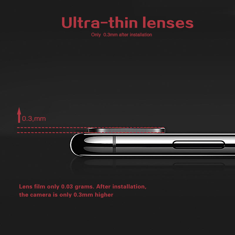 9H 2.5D Anti-Shatter Back Camera Lens Film For Xiaomi Redmi Cell Phone Camera Protectors