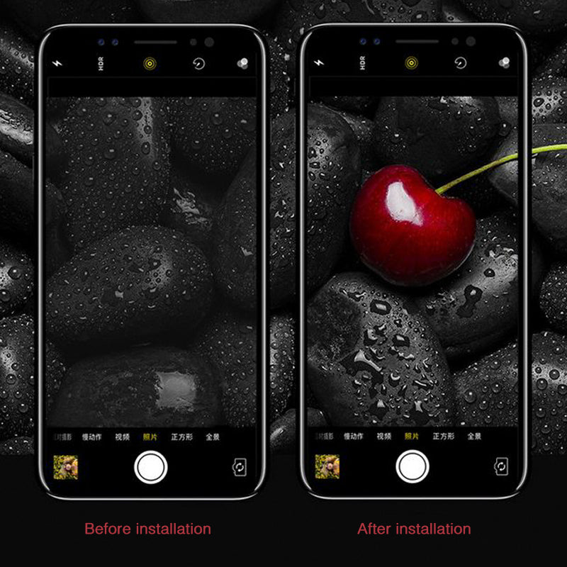 9H 2.5D Anti-Shatter Back Camera Lens Film For Xiaomi Redmi Cell Phone Camera Protectors