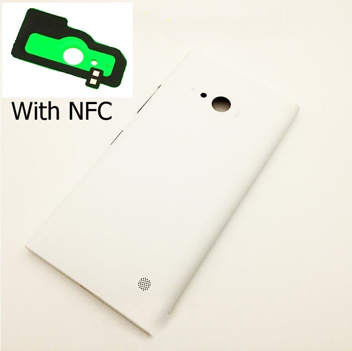 Anti-Knock Back Battery Door Housing For Nokia Lumia 730 735 With NFC Cell Phone Cover Case