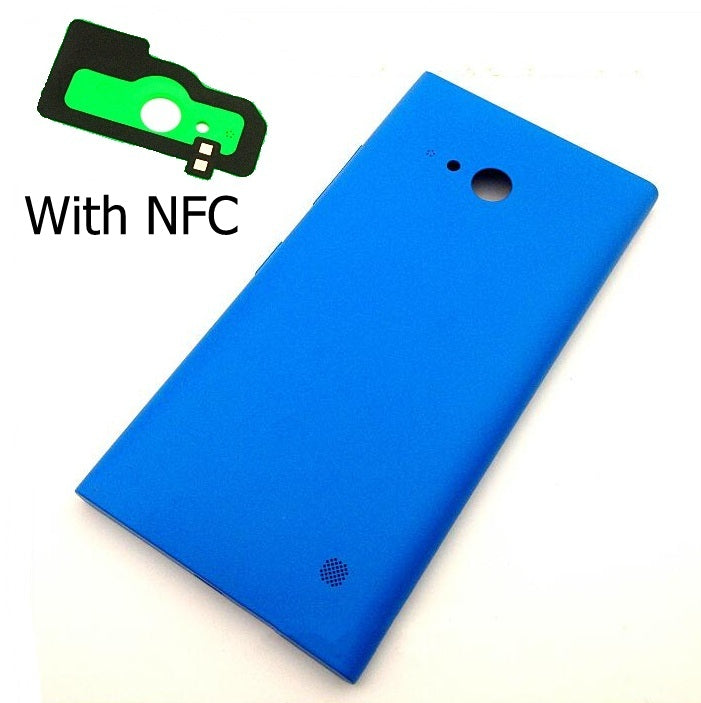 Anti-Knock Back Battery Door Housing For Nokia Lumia 730 735 With NFC Cell Phone Cover Case