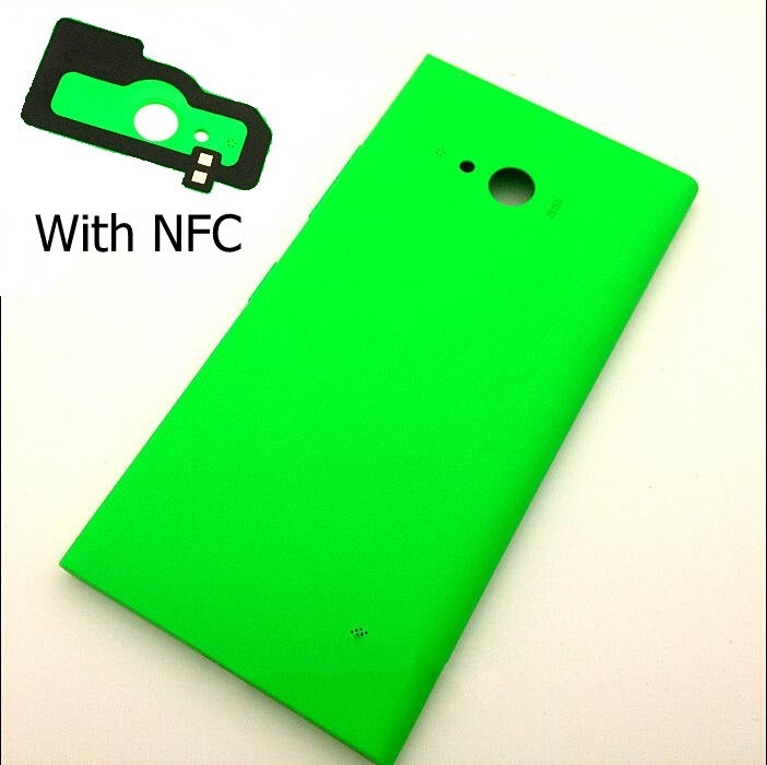 Anti-Knock Back Battery Door Housing For Nokia Lumia 730 735 With NFC Cell Phone Cover Case