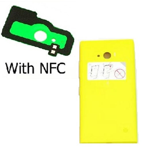 Anti-Knock Back Battery Door Housing For Nokia Lumia 730 735 With NFC Cell Phone Cover Case