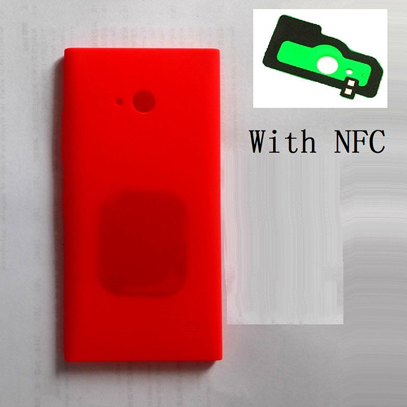Anti-Knock Back Battery Door Housing For Nokia Lumia 730 735 With NFC Cell Phone Cover Case
