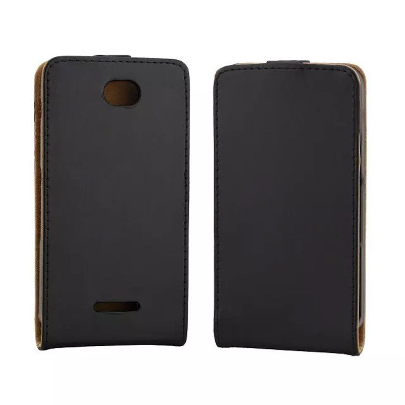 Vertical PU Leather Flip Case Fundas Capa For Sony Xperia E4 Cover Back Case Up-Down Open skin pouch Mobile Phone Bags