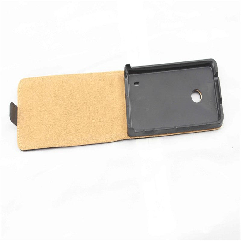 Vertical PU Leather Flip Case Fundas Capa For Nokia Lumia 520 525 526 Cover Case Up-Down Open skin pouch Mobile Phone Bags