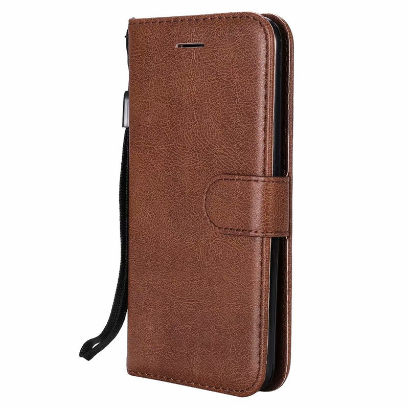 For LG K7 Case Flip Cover Wallet Pure Color PU Leather Mobile Phone Bags With Card slot For LG K8