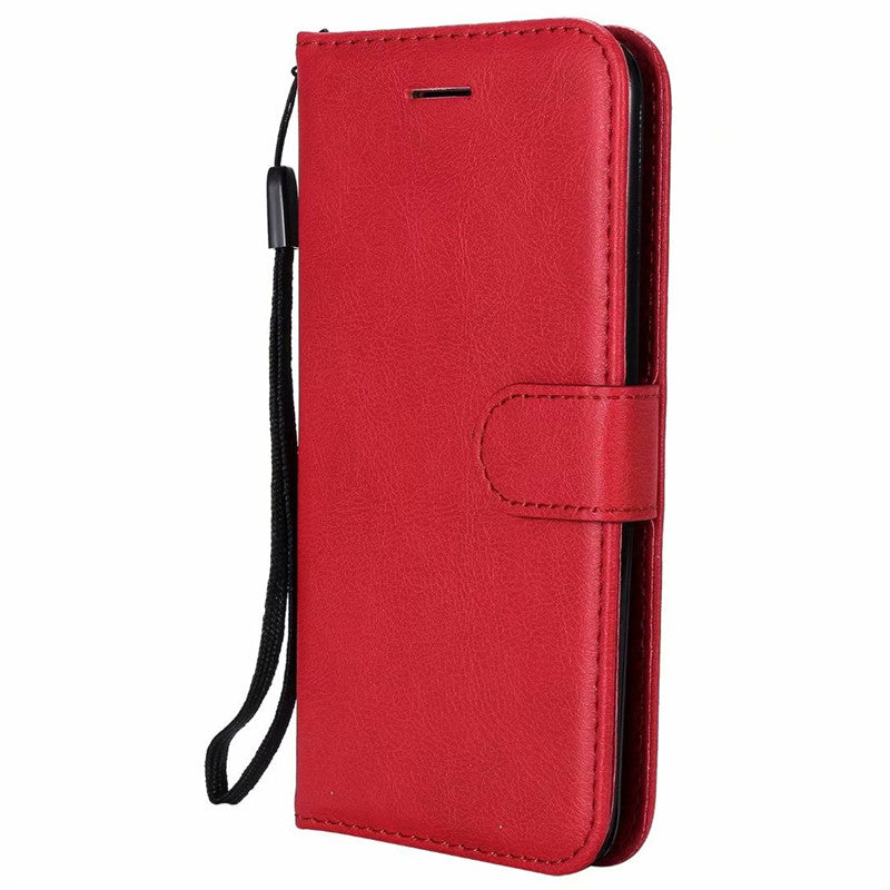 For LG K7 Case Flip Cover Wallet Pure Color PU Leather Mobile Phone Bags With Card slot For LG K8
