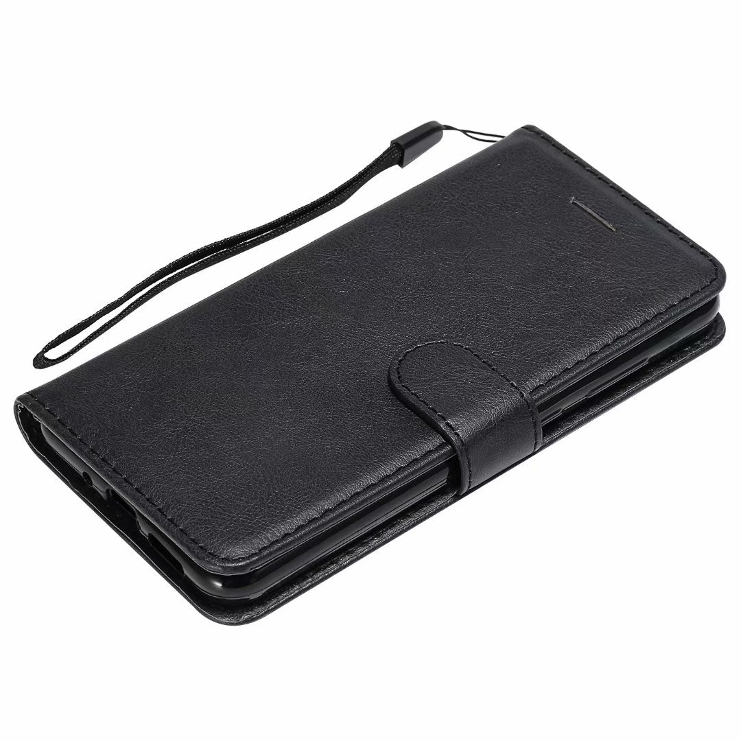 Wallet Case For Huawei P10 Flip Cover Pure Color PU Leather Mobile Phone Bags With Card slot For Huawei P10 Lite