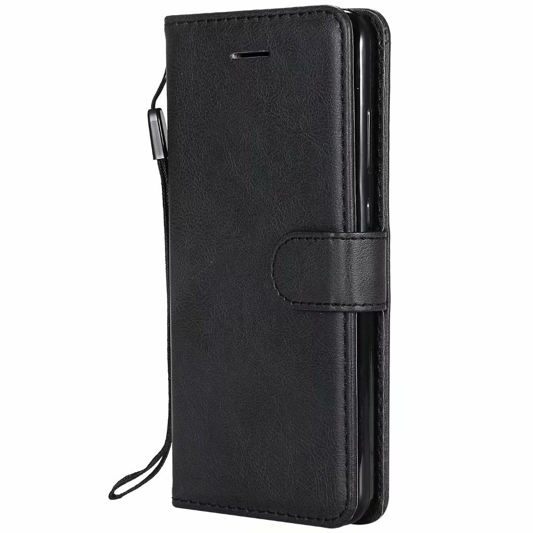 Wallet Case For Huawei P10 Flip Cover Pure Color PU Leather Mobile Phone Bags With Card slot For Huawei P10 Lite