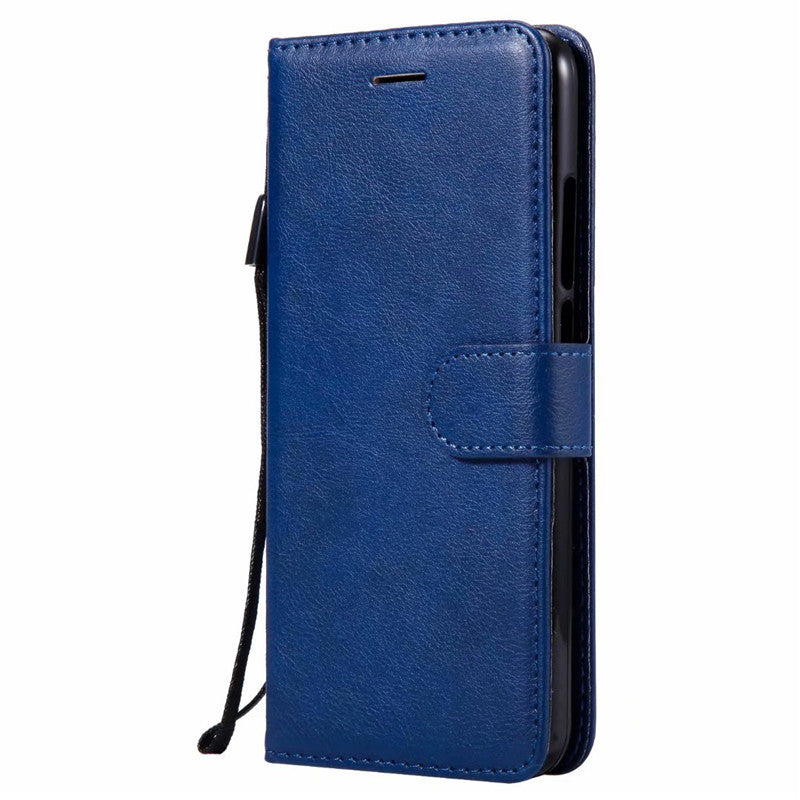 Wallet Case For Huawei Honor 10 Flip Cover Pure Color PU Leather Mobile Phone Bags With Card slot