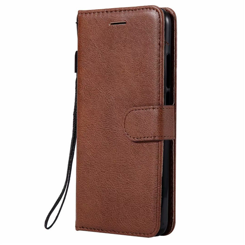 Wallet Case For Huawei Honor 10 Flip Cover Pure Color PU Leather Mobile Phone Bags With Card slot