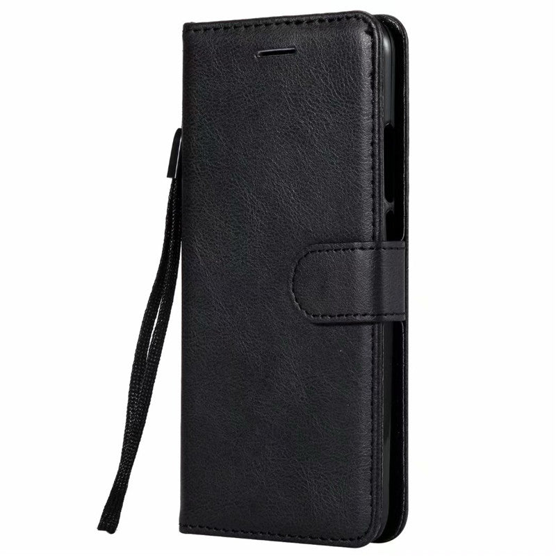 Wallet Case For Huawei Honor 10 Flip Cover Pure Color PU Leather Mobile Phone Bags With Card slot