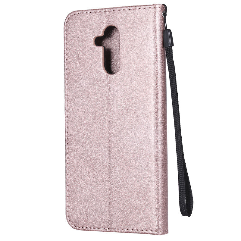 Wallet Case For Huawei Mate 20 Lite Flip Cover Pure Color PU Leather Mobile Phone Bags With Card slot For Huawei Mate 20 X