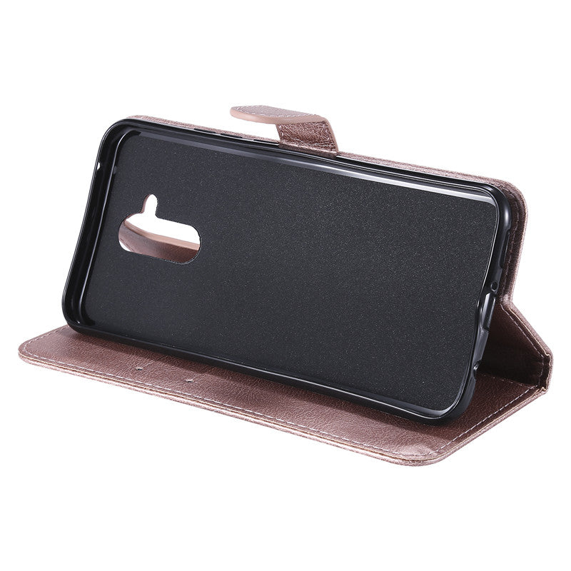 Wallet Case For Huawei Mate 20 Lite Flip Cover Pure Color PU Leather Mobile Phone Bags With Card slot For Huawei Mate 20 X