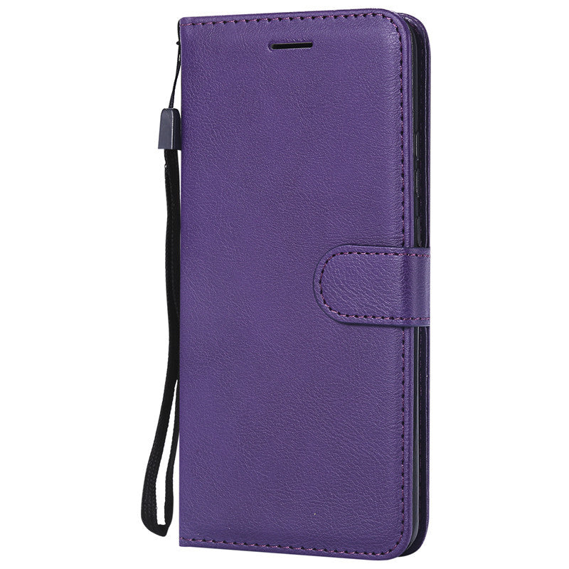 Wallet Case For Huawei NOVA 3 Flip Cover Pure Color PU Leather Mobile Phone Bags With Card slot