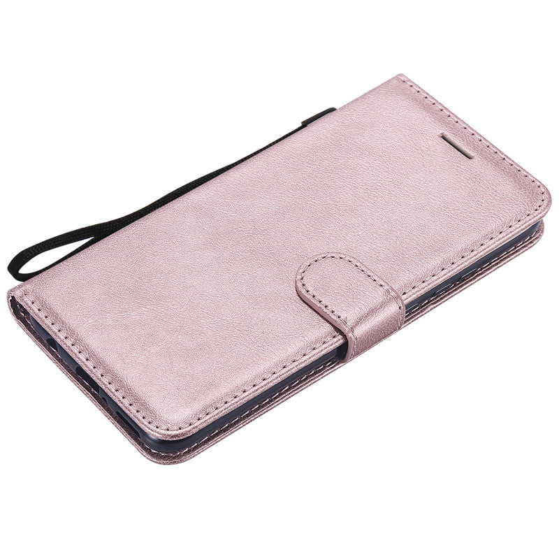 Wallet Case For Huawei NOVA 3 Flip Cover Pure Color PU Leather Mobile Phone Bags With Card slot