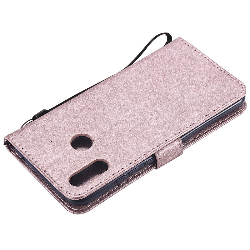 Wallet Case For Huawei NOVA 3 Flip Cover Pure Color PU Leather Mobile Phone Bags With Card slot