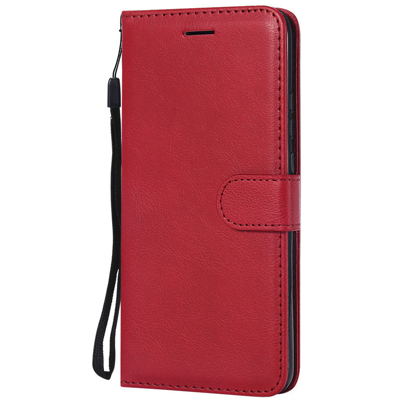Wallet Case For Huawei NOVA 3 Flip Cover Pure Color PU Leather Mobile Phone Bags With Card slot