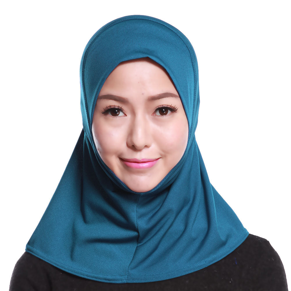 Islamic Muslim Women's Hijab Scarf Solid Color Arab Neck Cover Wrap Headwear