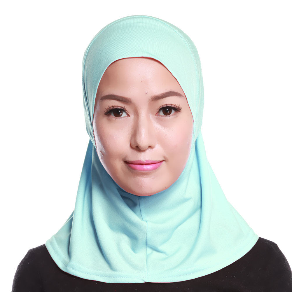 Islamic Muslim Women's Hijab Scarf Solid Color Arab Neck Cover Wrap Headwear