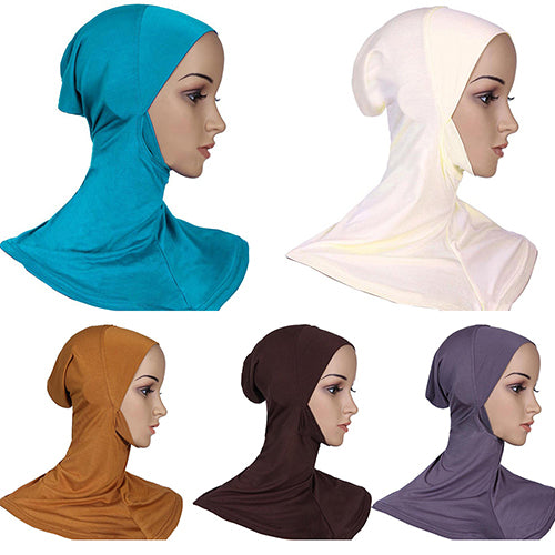 Women Muslim Modal Full Cover Hijab Cap Islamic Head Wear Hat Underscarf