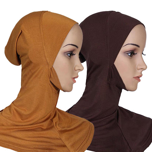 Women Muslim Modal Full Cover Hijab Cap Islamic Head Wear Hat Underscarf