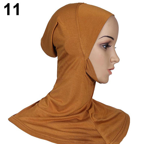 Women Muslim Modal Full Cover Hijab Cap Islamic Head Wear Hat Underscarf