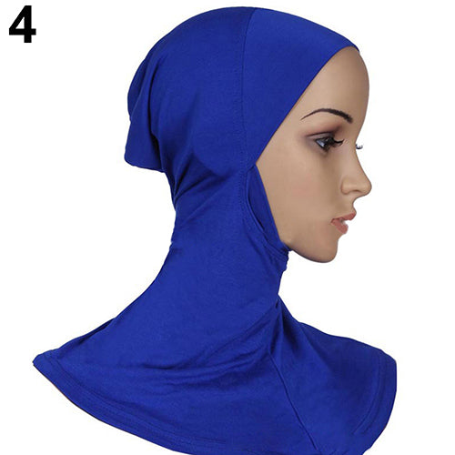 Women Muslim Modal Full Cover Hijab Cap Islamic Head Wear Hat Underscarf