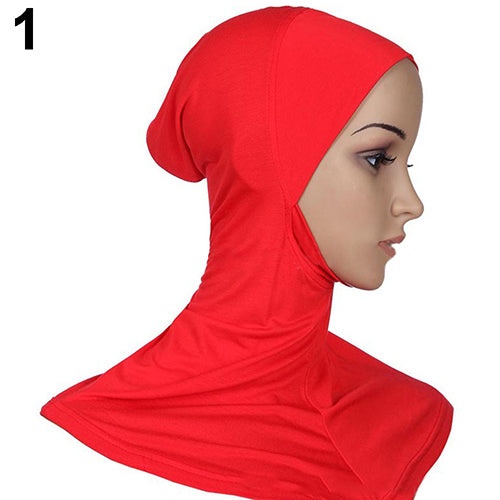 Women Muslim Modal Full Cover Hijab Cap Islamic Head Wear Hat Underscarf