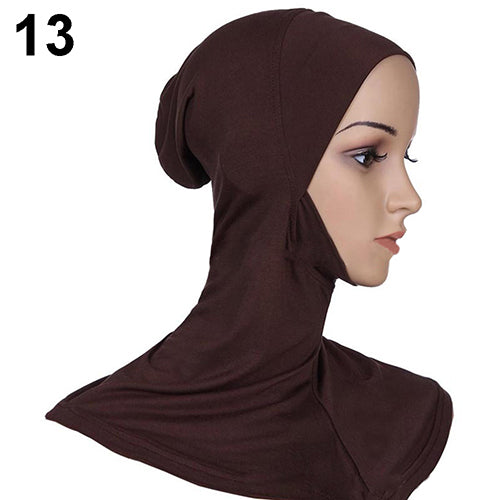 Women Muslim Modal Full Cover Hijab Cap Islamic Head Wear Hat Underscarf