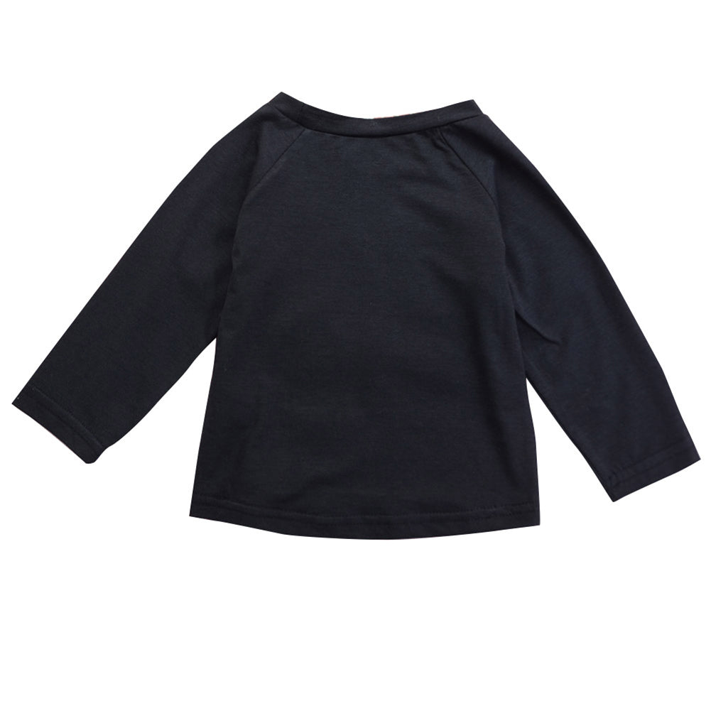 3Pcs Baby Kids Cartoon Alpaca Pattern Long Sleeve Pullover Pants Beanie Outfits