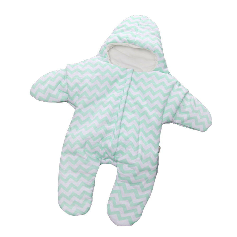 Baby Sleeping Bag Starfish Winter Newborn Infant Pram Bed Swaddle Blanket Wrap