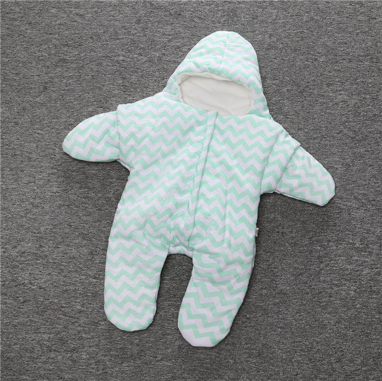 Baby Sleeping Bag Starfish Winter Newborn Infant Pram Bed Swaddle Blanket Wrap