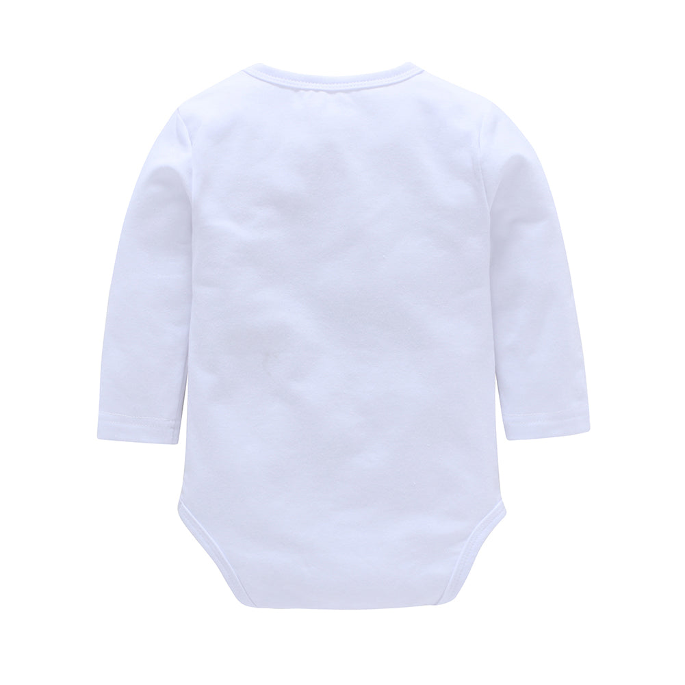 Christmas Santa Infant Baby Long Sleeve Romper Pants Hat Headband Outfit Set