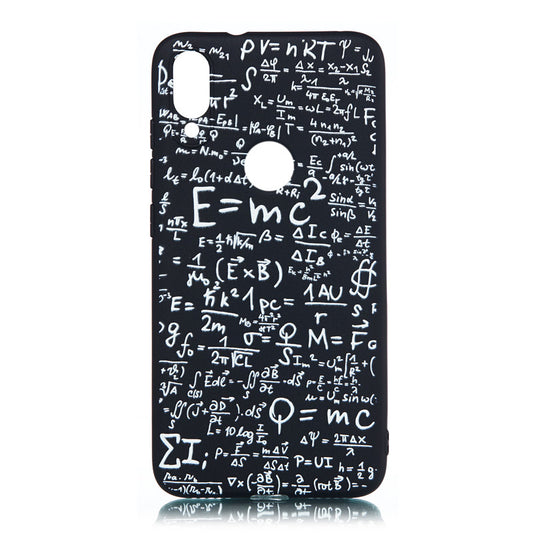 For Xiaomi Mi Play Case Back Cover Soft TPU Matte Painting Owl Feather formula Color dog Boxing Cat Easy bear