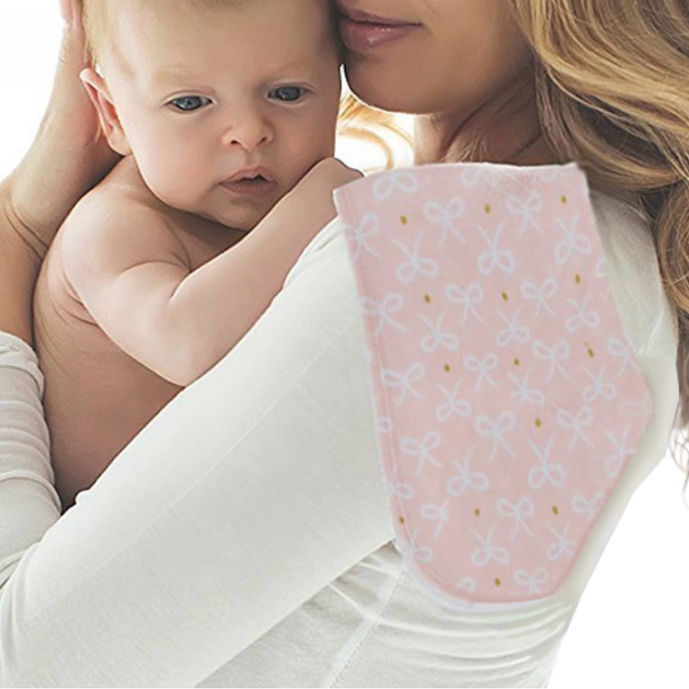 4Pcs/Set Triple Layer Toddler Baby Feeding Towel Soft Cotton Burp Cloth Bib