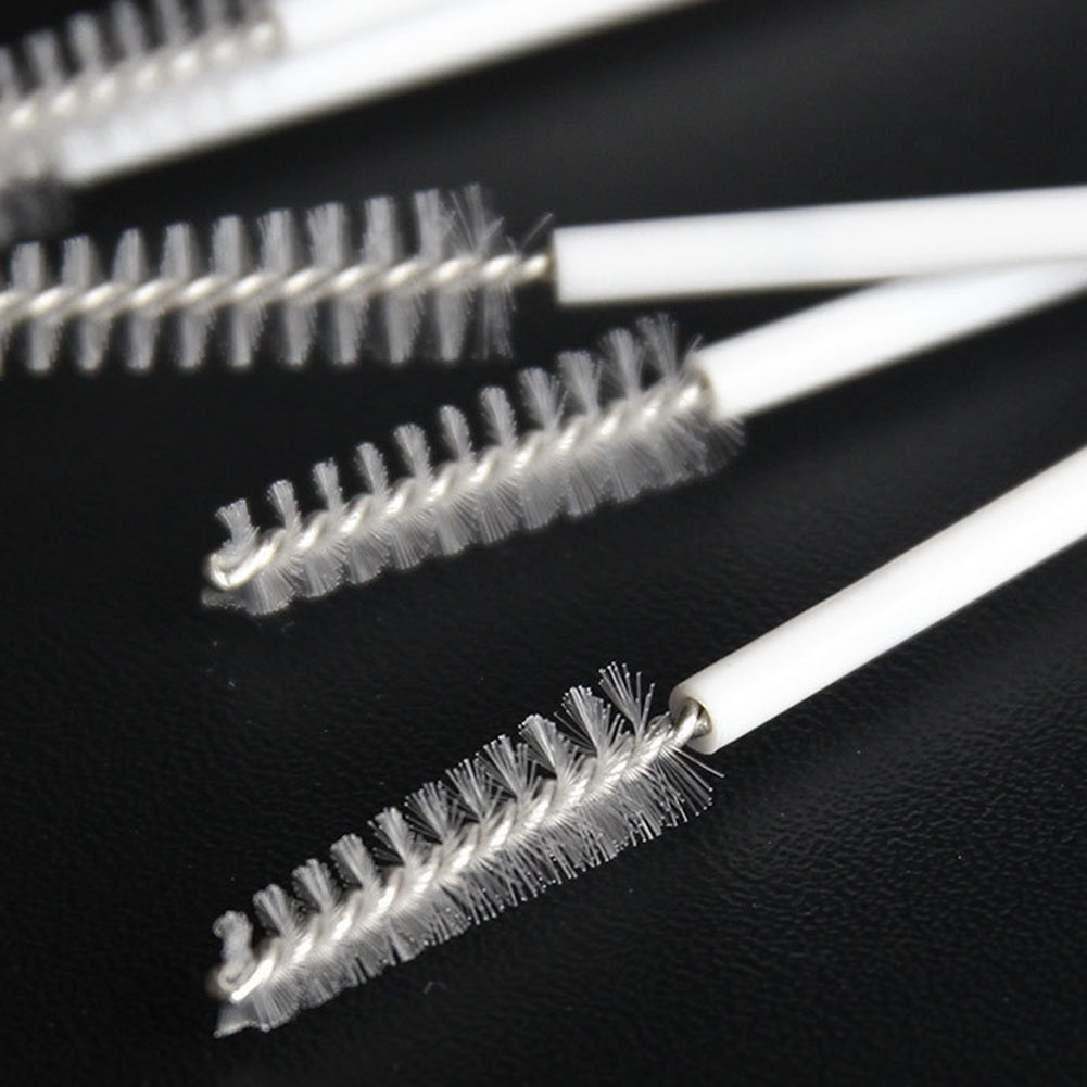 10Pcs Stainless Steel Cleaning Tool Straw Brushes for Baby Feeding Bottle Pipe