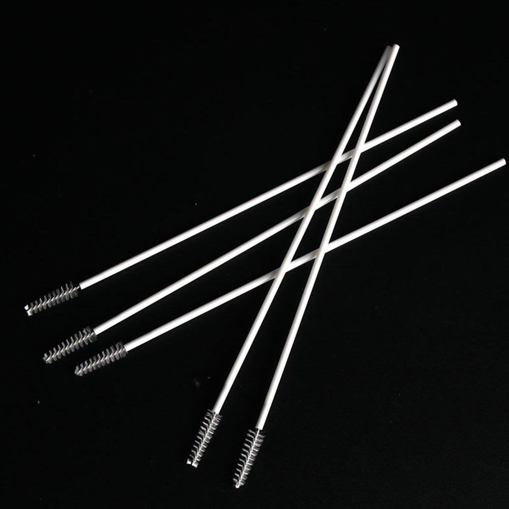 10Pcs Stainless Steel Cleaning Tool Straw Brushes for Baby Feeding Bottle Pipe