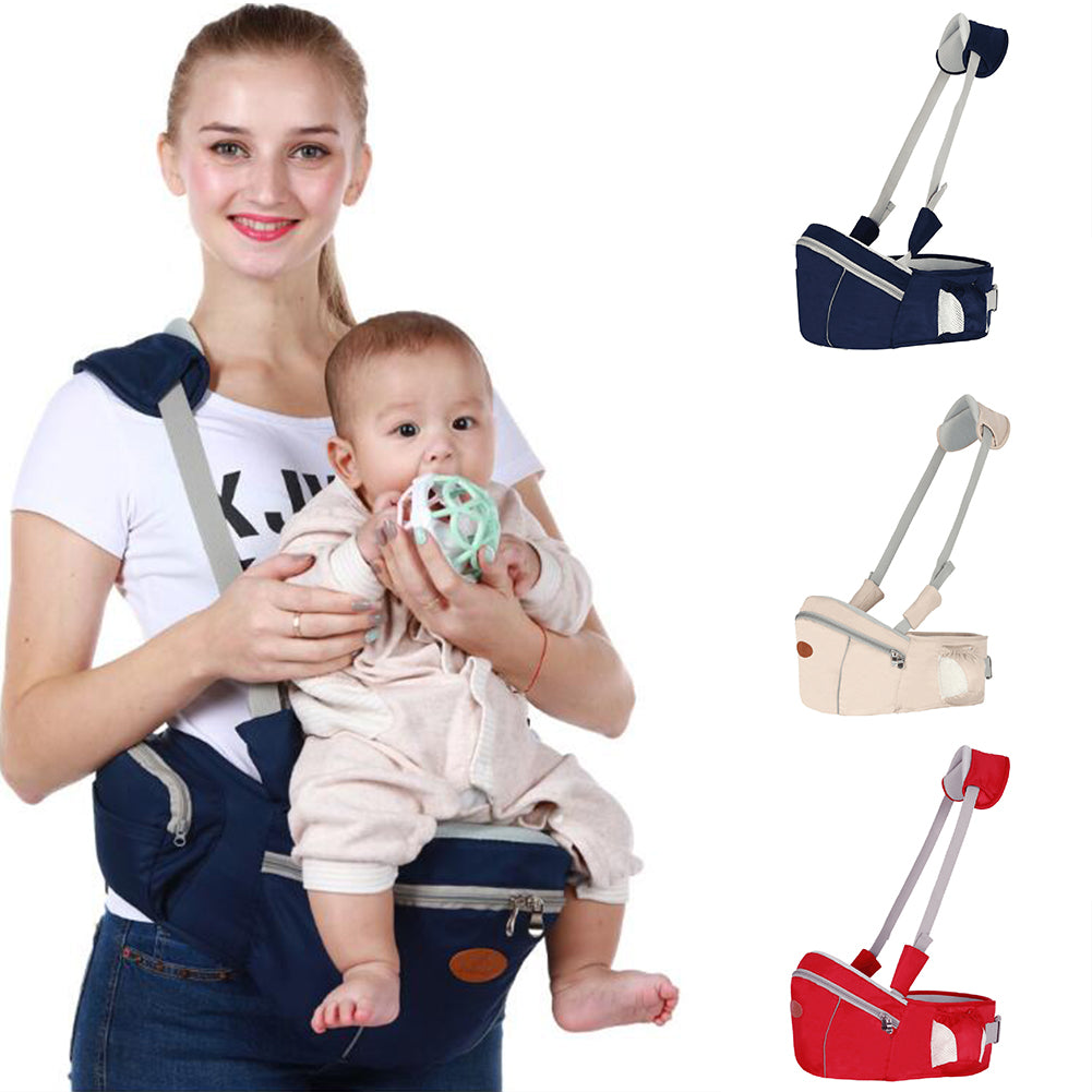 Infant Newborn Baby Hold Carrier Anti-slip Waist Belt Stool Chair Storage Pouch